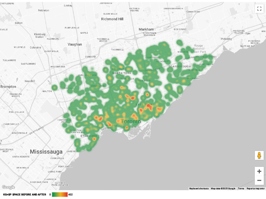 2025 Before and After School Day Care Space Heat Map