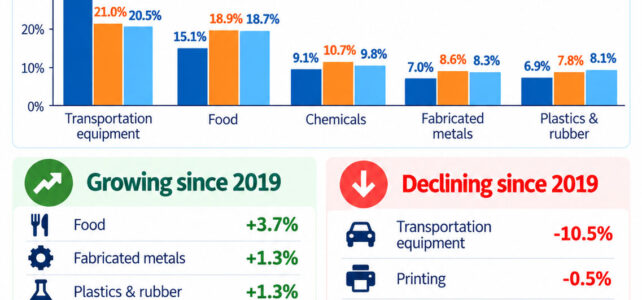 Manufacturing is changing. And not all of it can be blamed on Trump. Manufacturing is changing. And not all of it can be blamed on Trump.